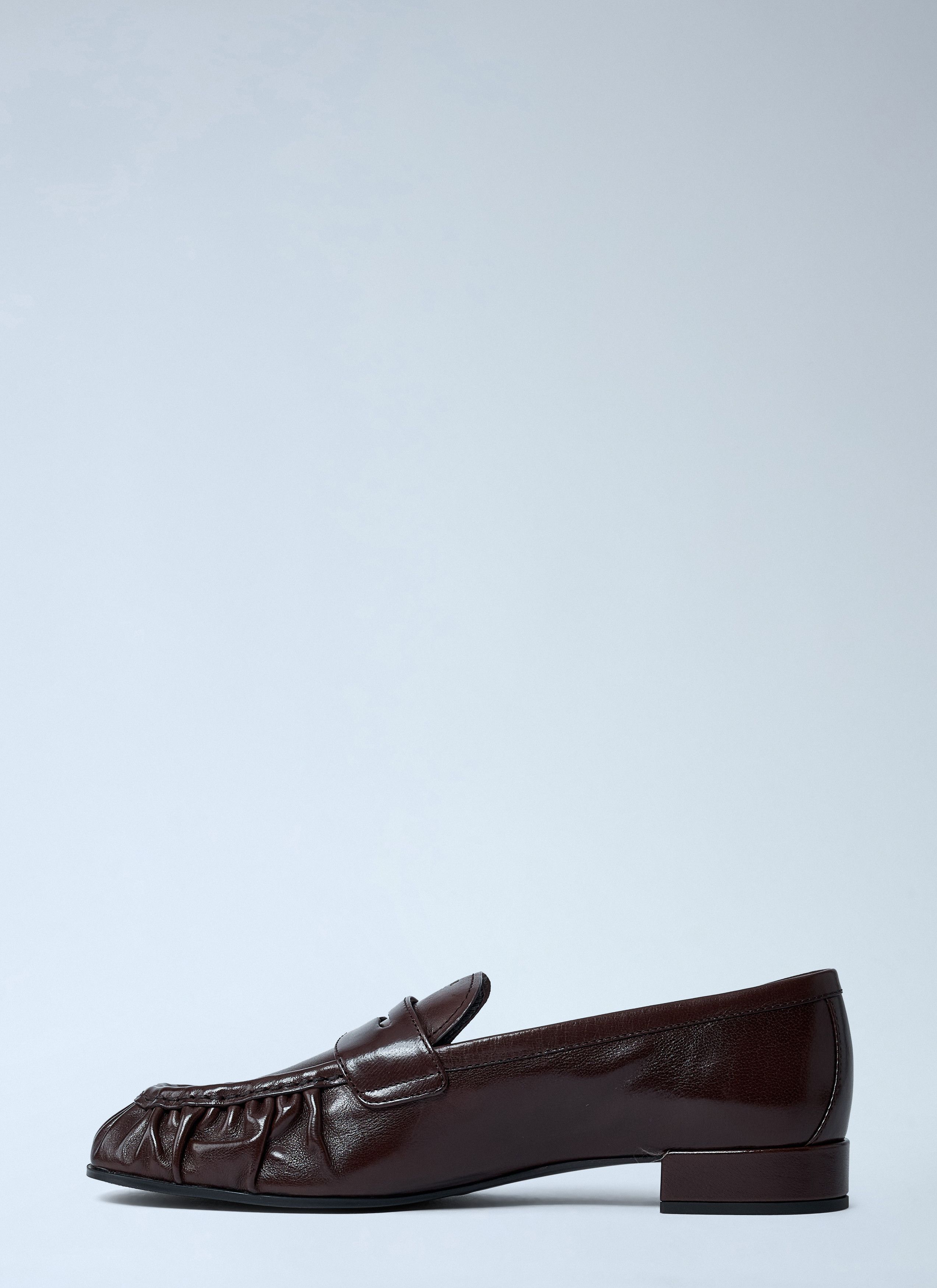 Prada Leather Loafers Size US 7 / IT 37 - 4 Thumbnail