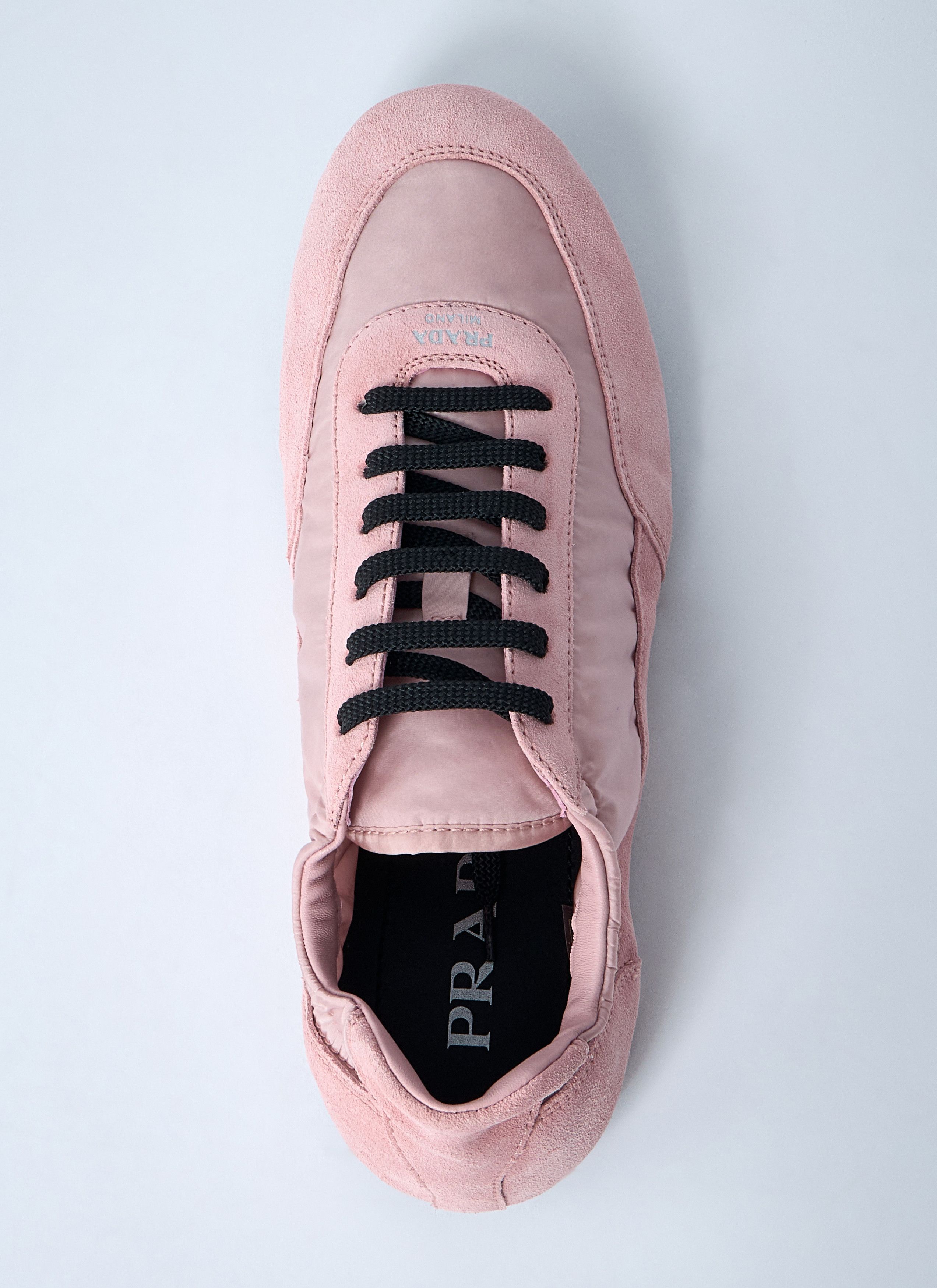 Prada Collapse Re-Nylon And Suede Sneakers Size US 10 / IT 40 - 6 Thumbnail