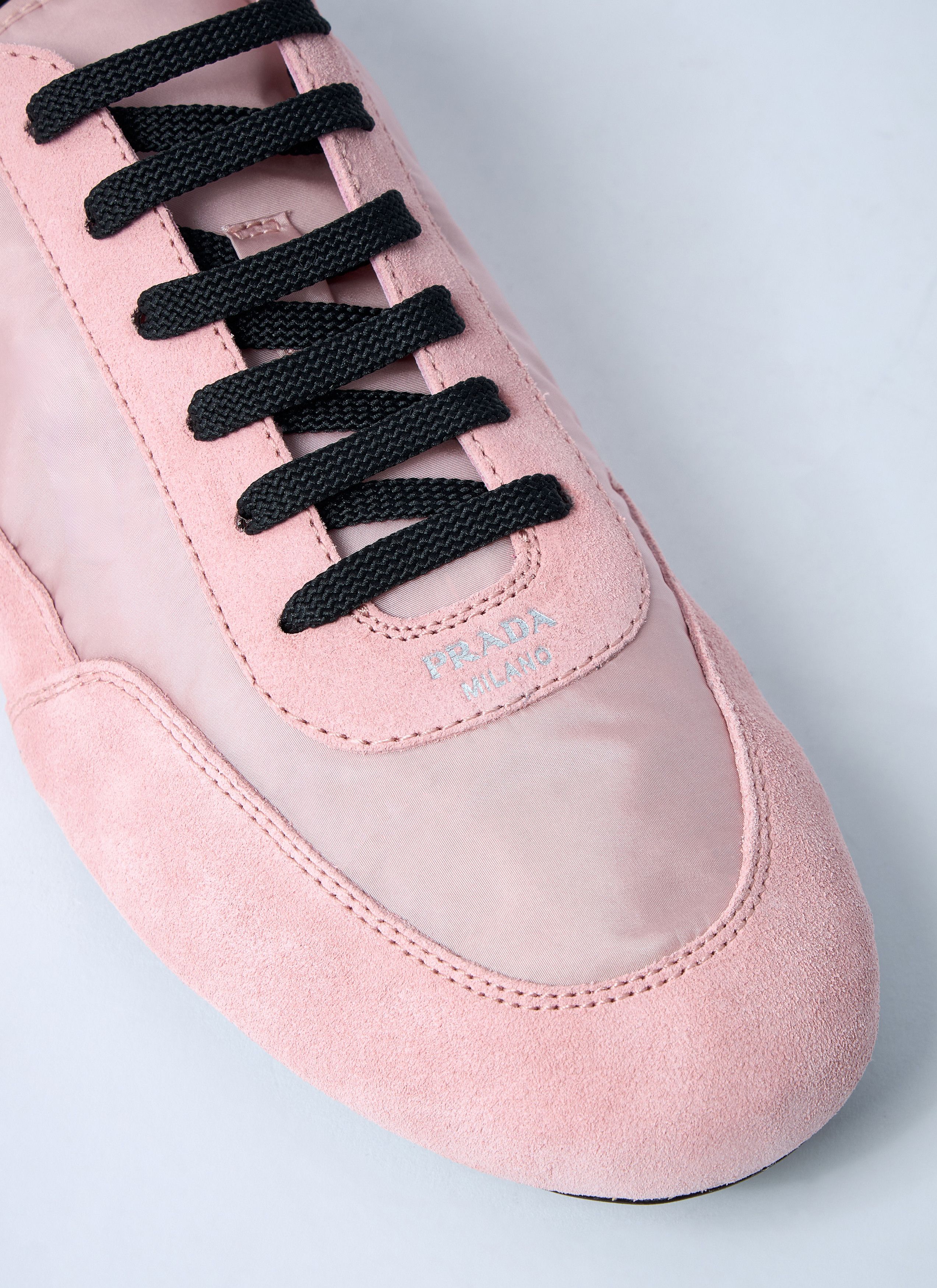 Prada Collapse Re-Nylon And Suede Sneakers Size US 10 / IT 40 - 3 Thumbnail