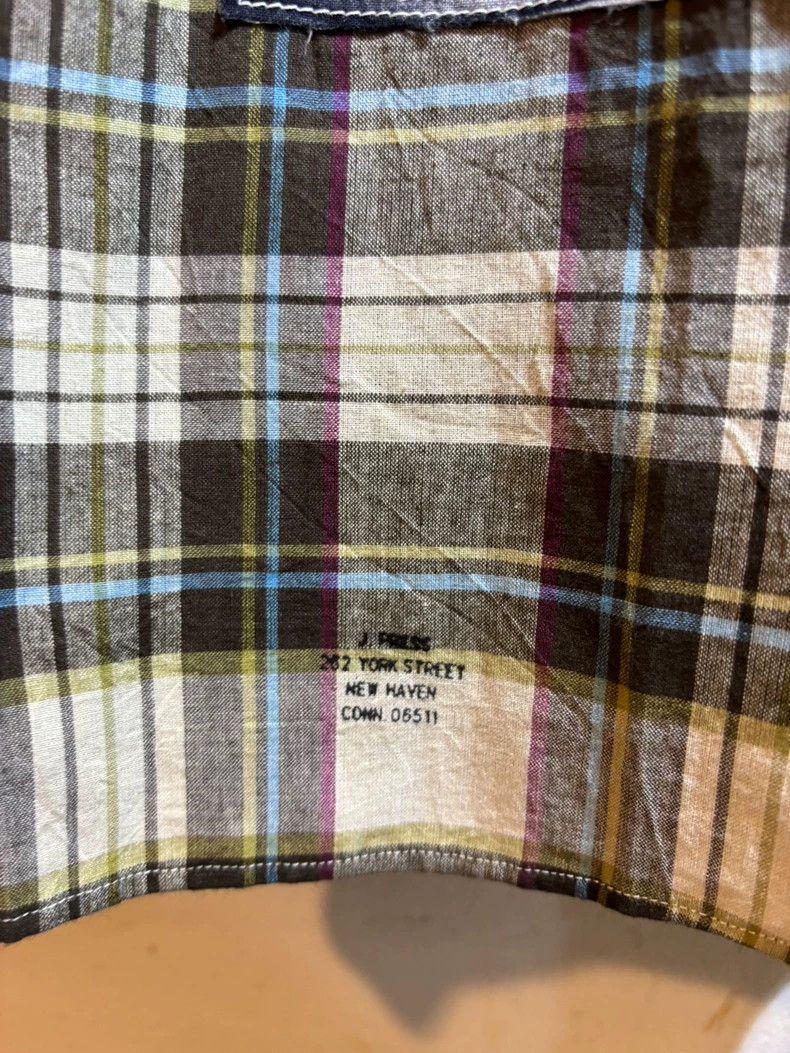 Takahiromiyashita The Soloist. the soloist j.press plaid shirt Size US M / EU 48-50 / 2 - 6 Thumbnail