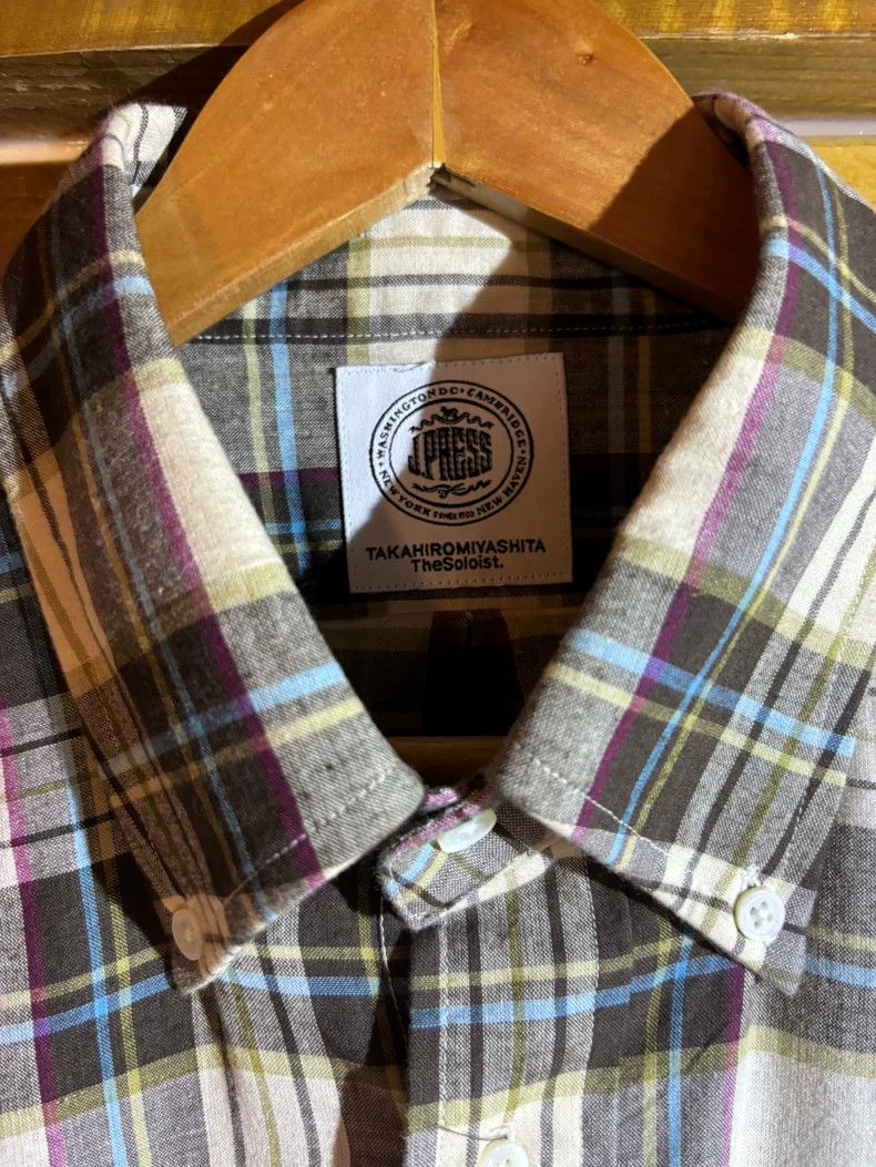 Takahiromiyashita The Soloist. the soloist j.press plaid shirt Size US M / EU 48-50 / 2 - 3 Thumbnail