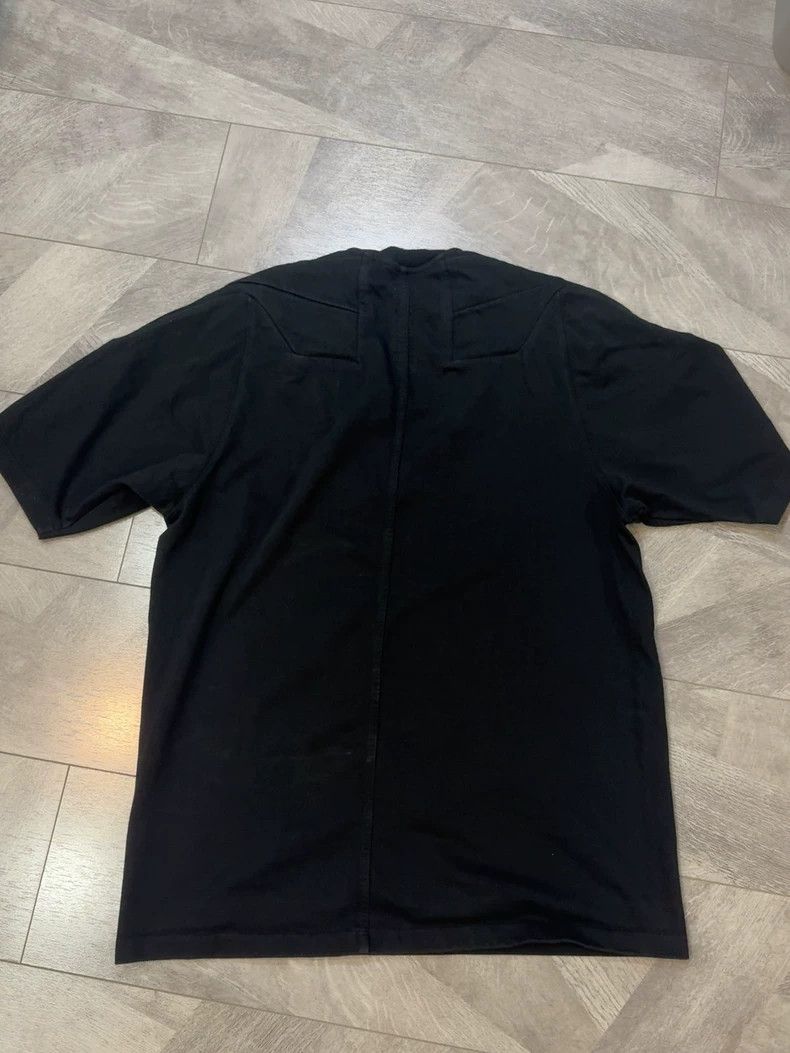Rick Owens Rick Owens black short sleeve tee Size US S / EU 44-46 / 1 - 3 Thumbnail