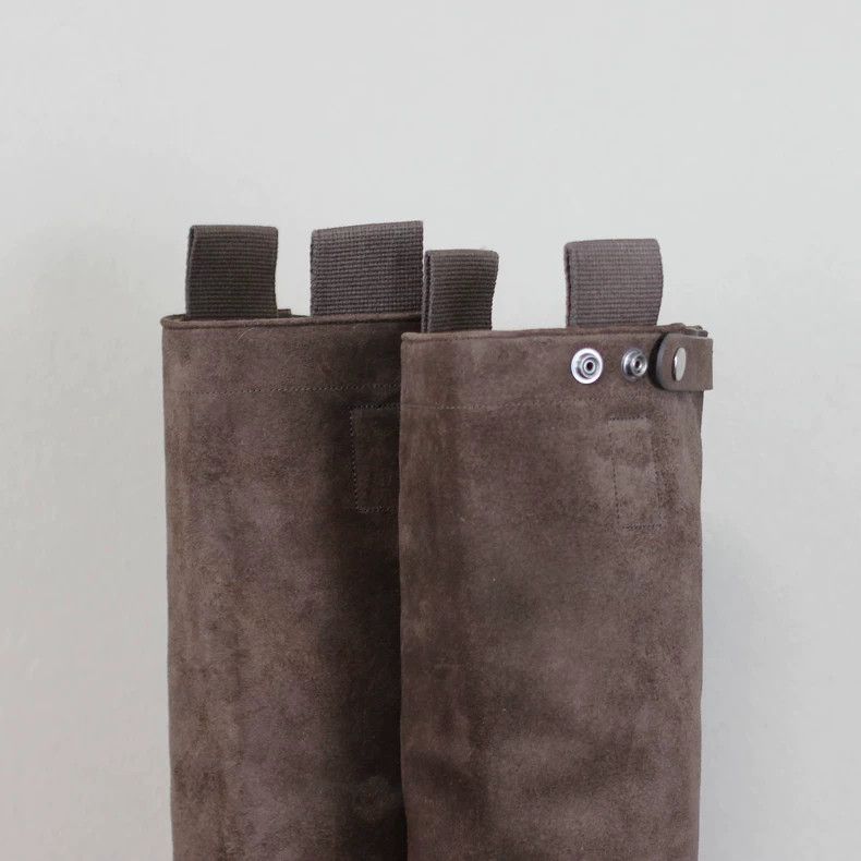 Rick Owens rickowens long military boots Size US 5 / EU 37 - 3 Thumbnail