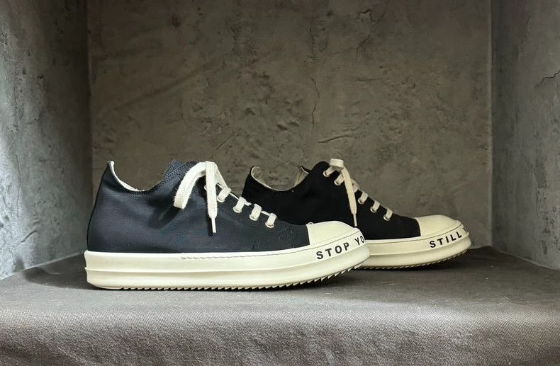 Rick Owens Drkshdw rickowens 23 new satin sneakers Size US 5 / EU 37 - 3 Thumbnail