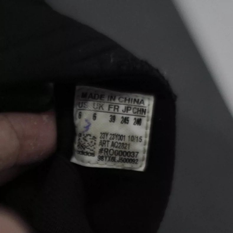 Rick Owens rickowens adidas Co - branded Black Warrior Sandals Size US 5 / EU 37 - 6 Thumbnail