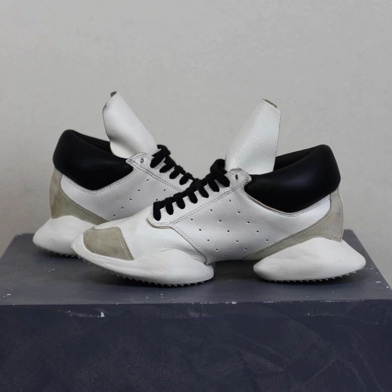 Rick Owens rickowens adidas low top sneakers Size US 5 / EU 37 - 5 Thumbnail