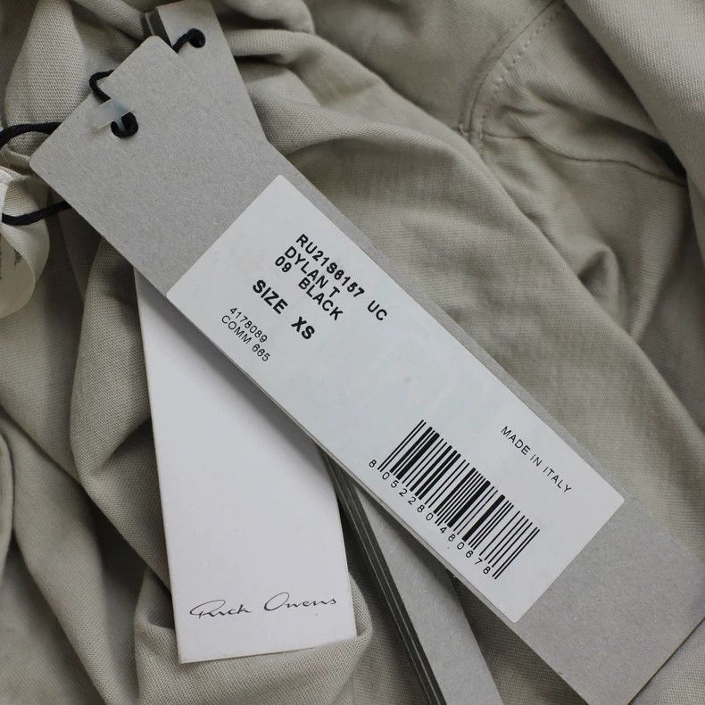 Rick Owens rickowens men's sleeveless cotton top Size US XS / EU 42 / 0 - 7 Thumbnail