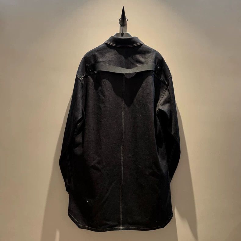Rick Owens rickowens denim jacket for sale Size US L / EU 52-54 / 3 - 3 Thumbnail