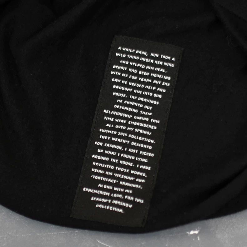 Rick Owens rickowens 23 Double Line Ghost Face Ribbon Vest Size US S / EU 44-46 / 1 - 5 Thumbnail