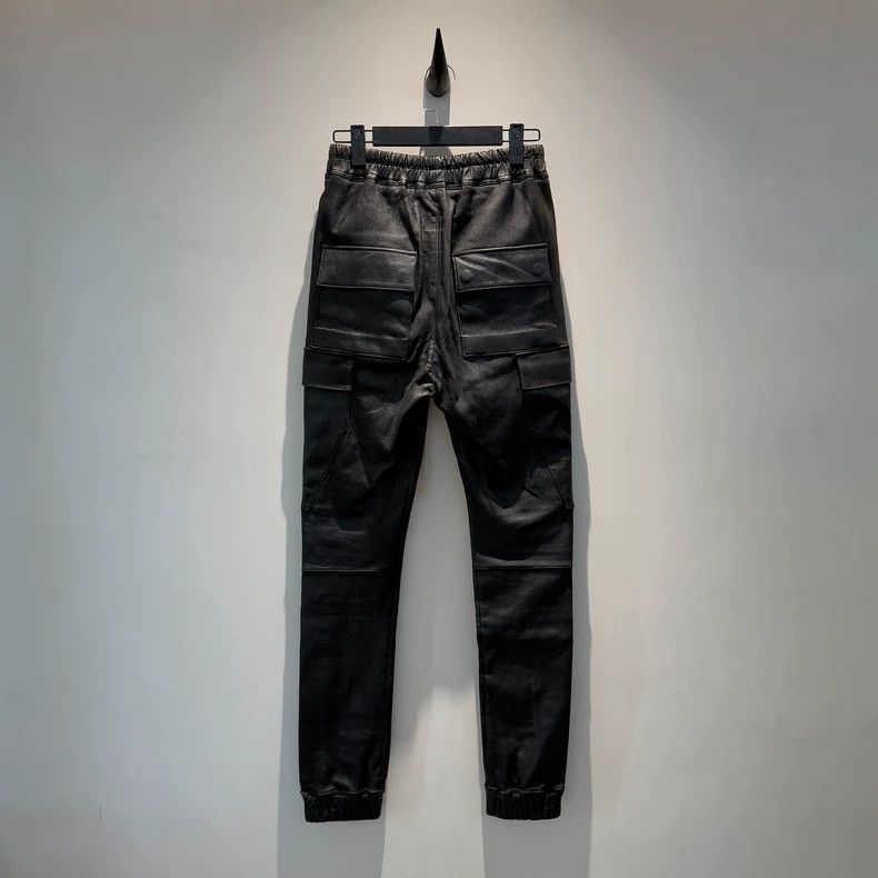 Rick Owens Rick Owens 19 Sheepskin Biker Drawstring Pants Size US 40 / EU 56 - 4 Thumbnail