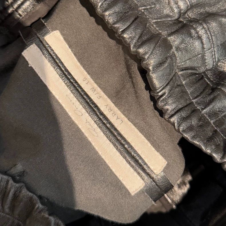 Rick Owens Rick Owens 19 Sheepskin Biker Drawstring Pants Size US 40 / EU 56 - 6 Thumbnail