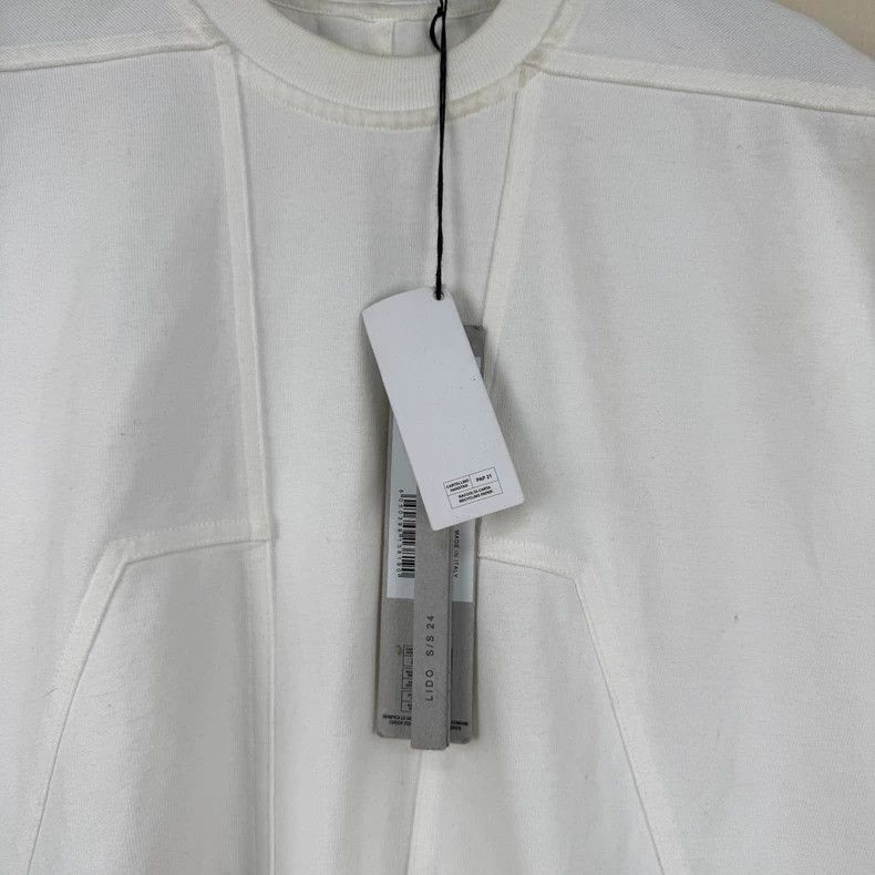 Rick Owens rickowens 24SS white sleeveless vest Size US S / EU 44-46 / 1 - 3 Thumbnail