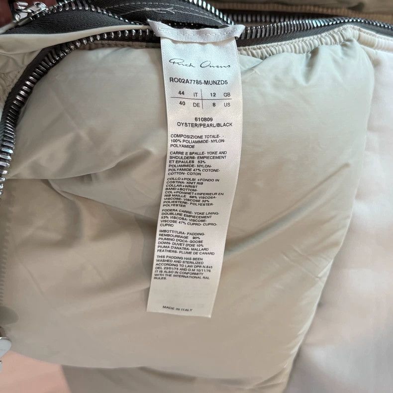 Rick Owens rick owens cropped bomber jacket Size US S / EU 44-46 / 1 - 5 Thumbnail