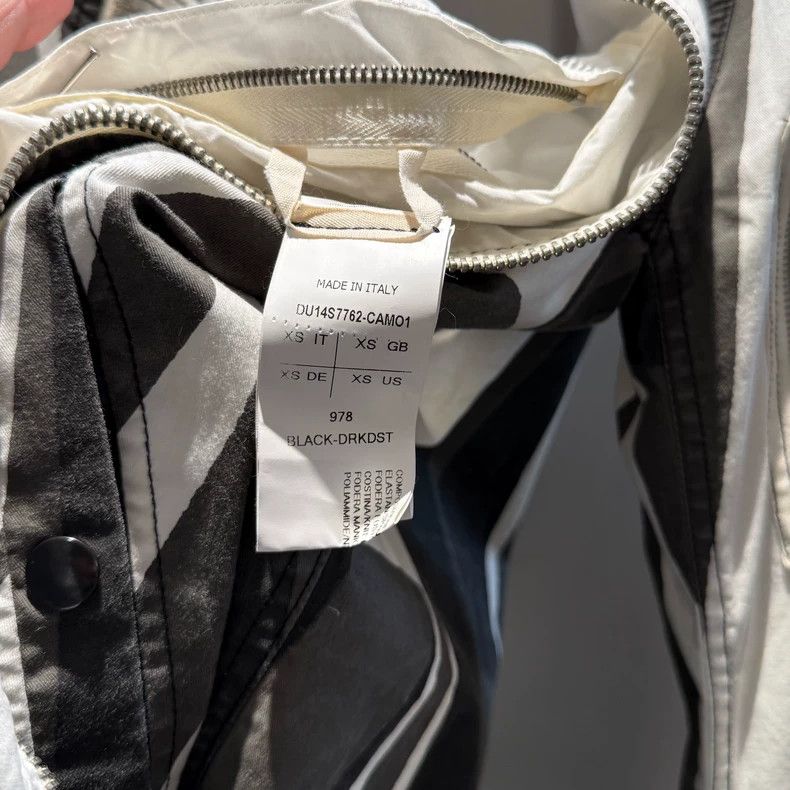 Rick Owens Drkshdw Rick Owens geometric print MA-1 jacket Size US XS / EU 42 / 0 - 7 Thumbnail