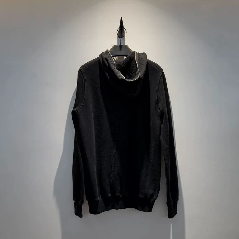 Rick Owens Drkshdw rickowens black full - zip hoodie Size US S / EU 44-46 / 1 - 3 Thumbnail