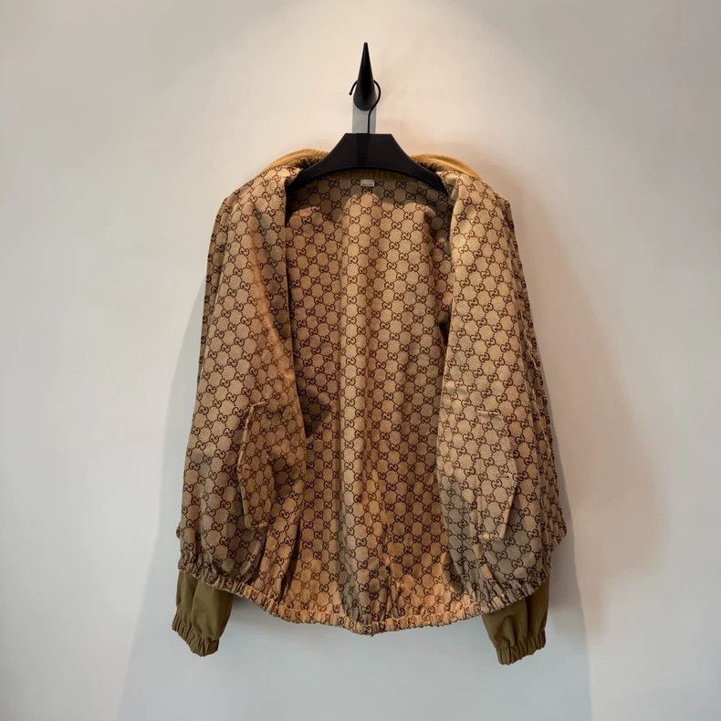Gucci Gucci Double-Sided Khaki Jacket Size US S / EU 44-46 / 1 - 5 Thumbnail