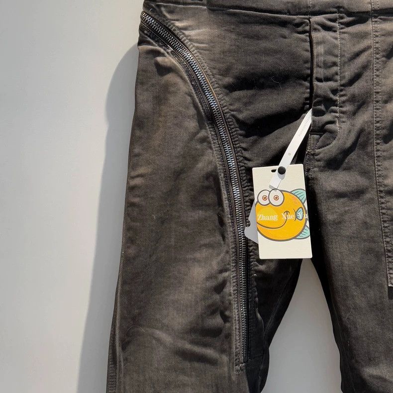 Rick Owens Drkshdw Rick Owens 24 New Side-Zipper Long Pants Size US 42 / EU 58 - 2 Thumbnail