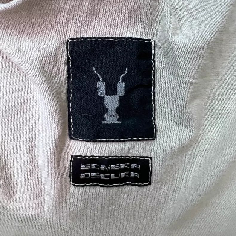 Rick Owens Drkshdw rickowens secondary line slogan off-white short sleeve Size US S / EU 44-46 / 1 - 4 Thumbnail