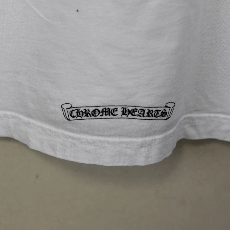 Chrome Hearts ChromeHearts white short sleeve T Size US L / EU 52-54 / 3 - 4 Thumbnail