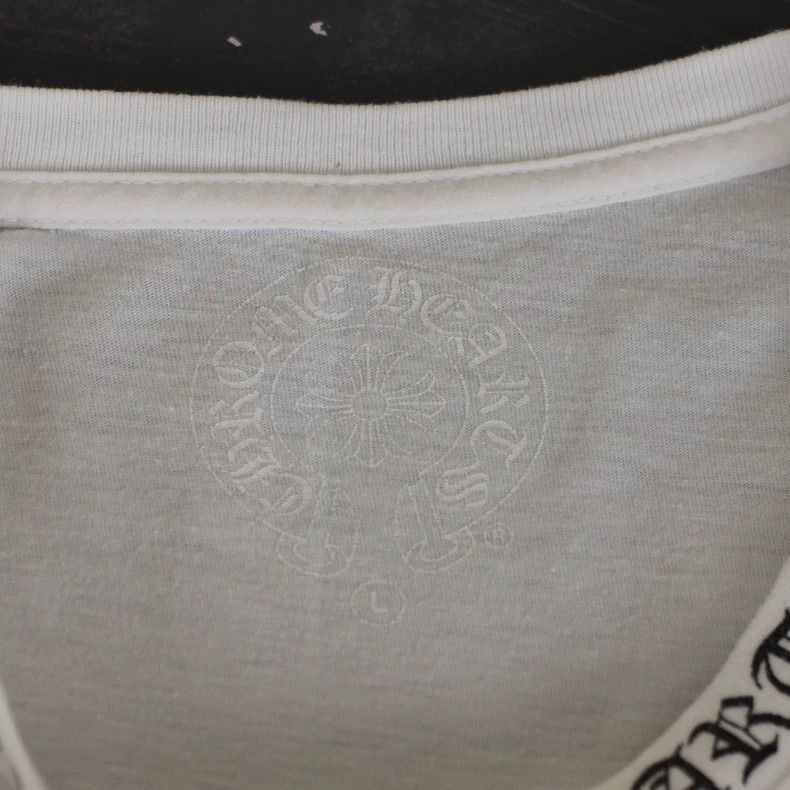 Chrome Hearts ChromeHearts white short sleeve T Size US L / EU 52-54 / 3 - 7 Thumbnail