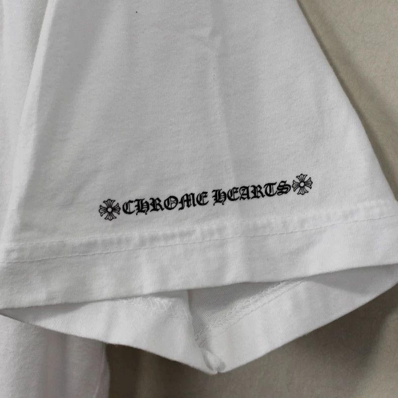Chrome Hearts ChromeHearts white short sleeve T Size US L / EU 52-54 / 3 - 6 Thumbnail