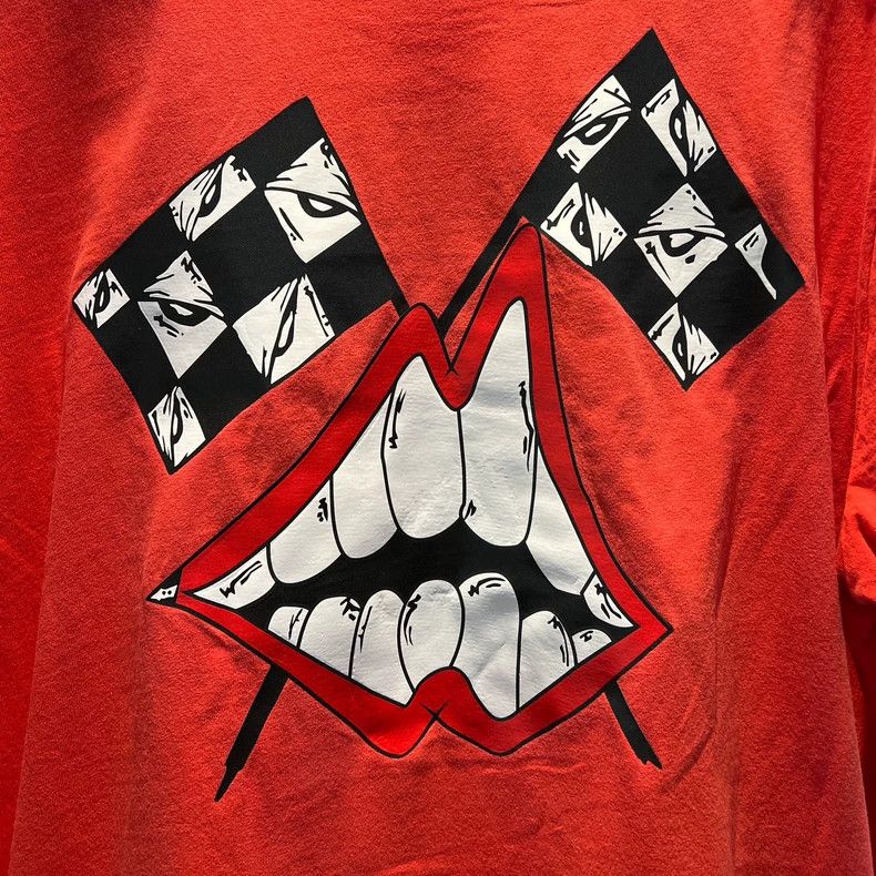 Chrome Hearts chrome hearts red short sleeve tee Size US XL / EU 56 / 4 - 5 Thumbnail