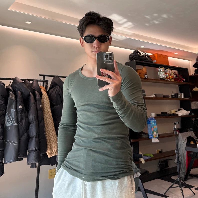 Rick Owens Drkshdw rickowens long sleeve underwear Size US S / EU 44-46 / 1 - 7 Thumbnail