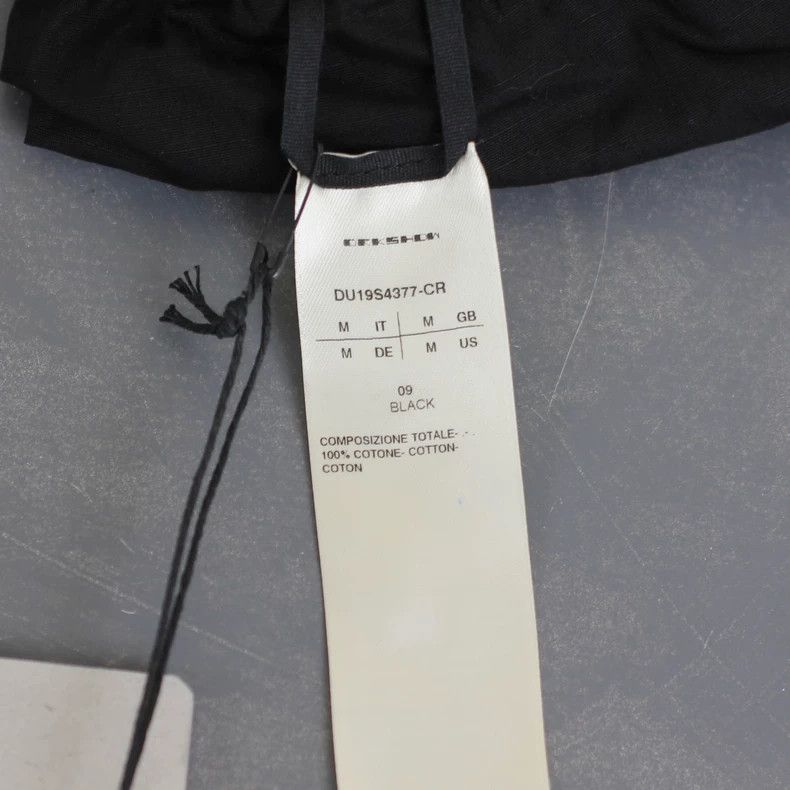 Rick Owens Rick Owens Sub-line Drawstring Black Shorts Size US 26 / EU 42 - 6 Thumbnail