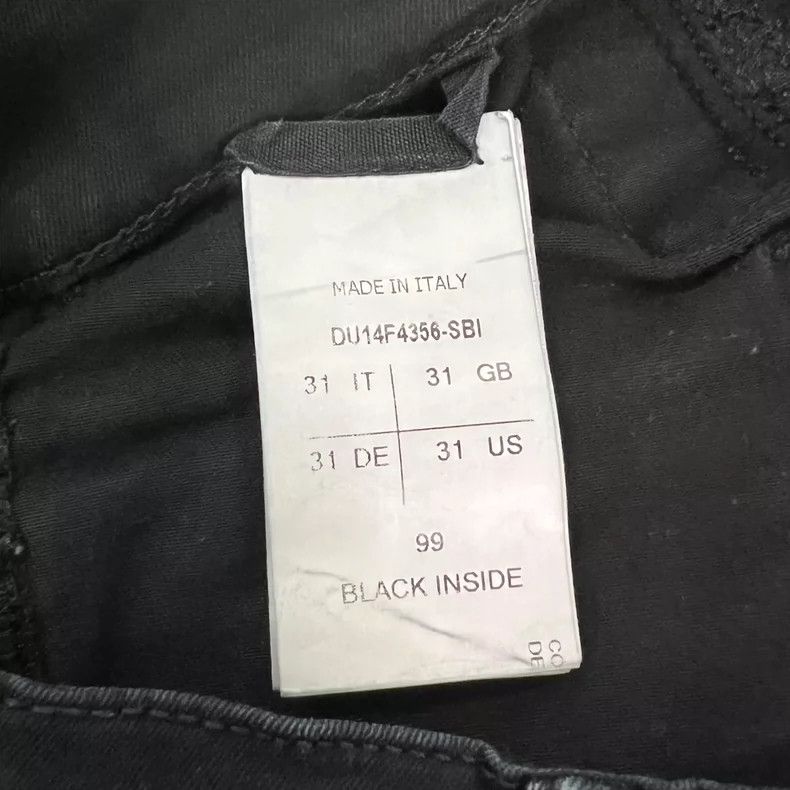 rickowens size 31 slant front biker pants