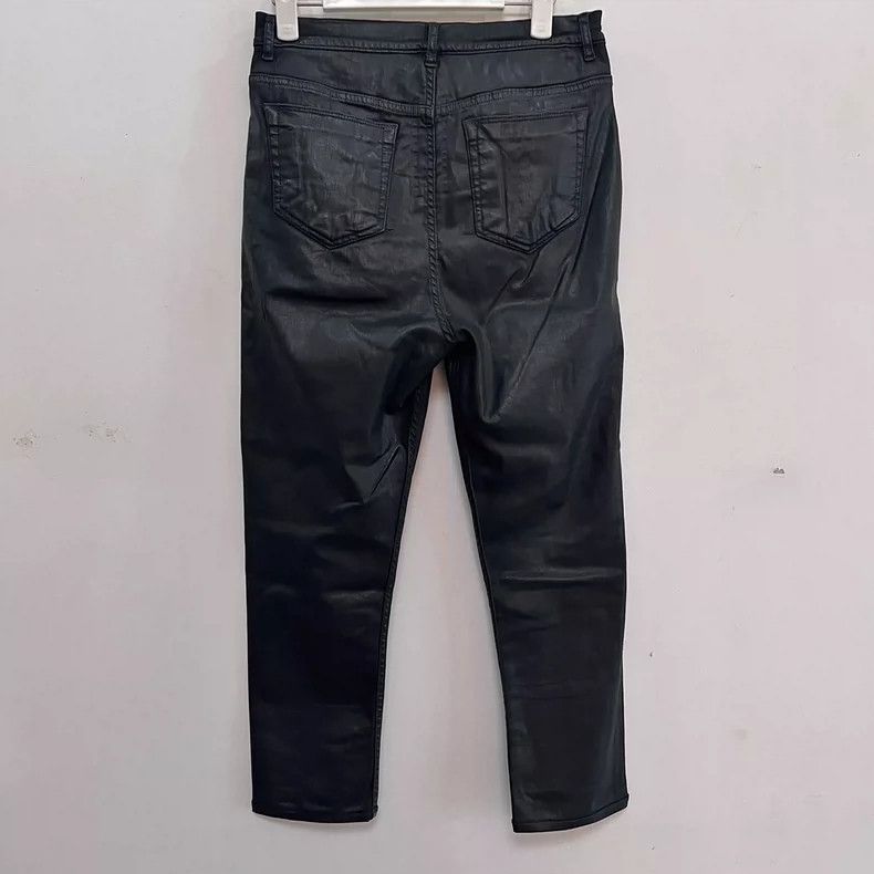 Rick Owens rickowens thick wax 7 - point pants Size US 27 - 2 Thumbnail