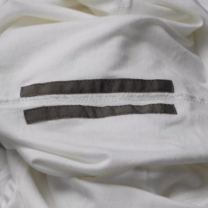 Rick Owens rickowens white hoodie with print Size US L / EU 52-54 / 3 - 4 Thumbnail