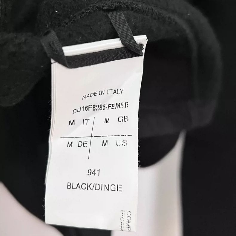 Rick Owens Rick Owens Sub-line Logo Black Hoodie Size US M / EU 48-50 / 2 - 5 Thumbnail