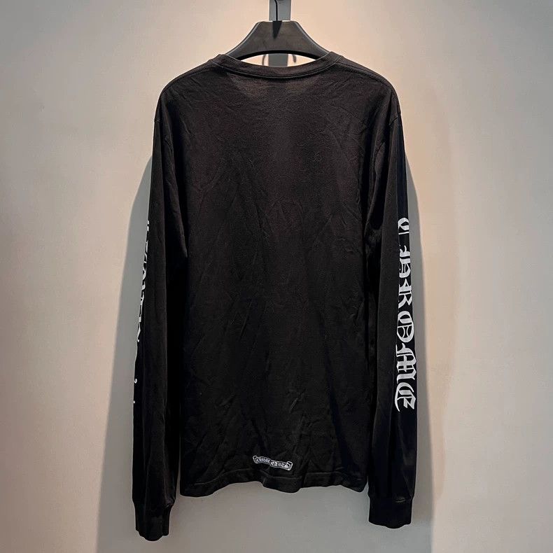 Chrome Hearts Chrome Hearts black long sleeve top Size US L / EU 52-54 / 3 - 4 Thumbnail