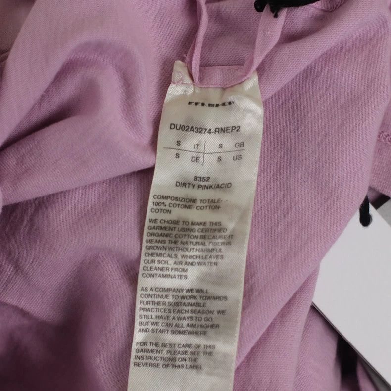 Rick Owens Drkshdw Rick Owens Pink Portrait Short Sleeve T - Shirt Size US S / EU 44-46 / 1 - 7 Thumbnail