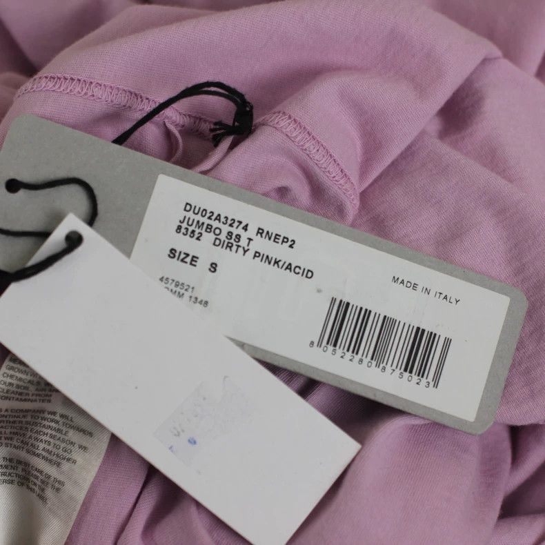 Rick Owens Drkshdw Rick Owens Pink Portrait Short Sleeve T - Shirt Size US S / EU 44-46 / 1 - 8 Thumbnail