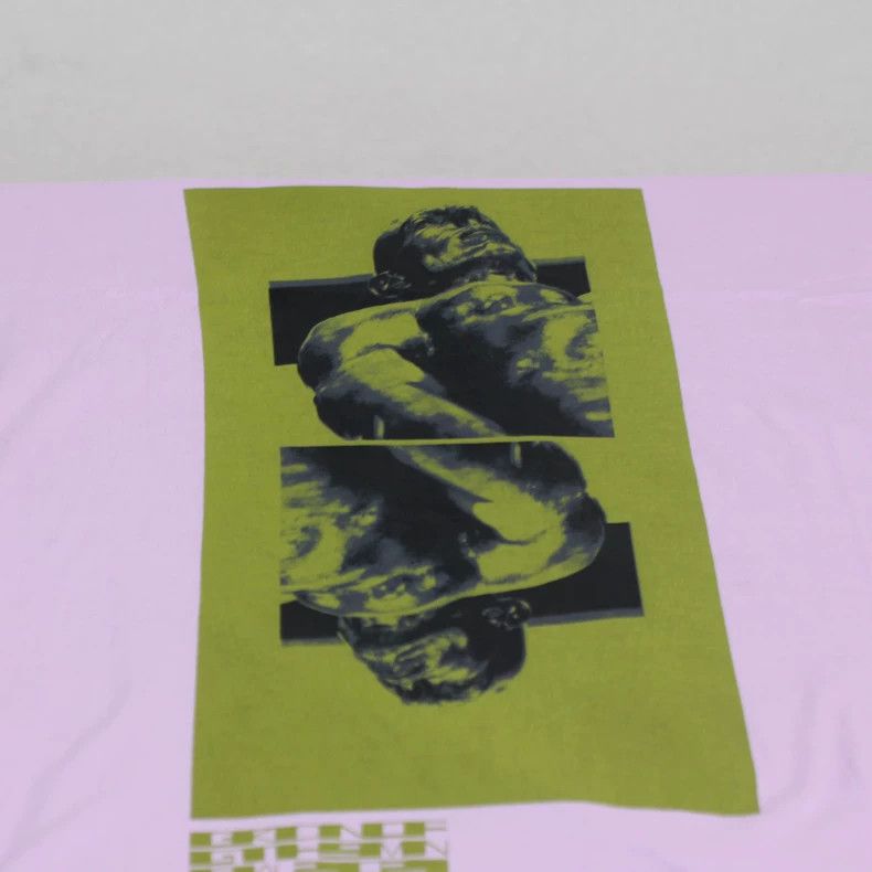 Rick Owens Drkshdw Rick Owens Pink Portrait Short Sleeve T - Shirt Size US S / EU 44-46 / 1 - 4 Thumbnail