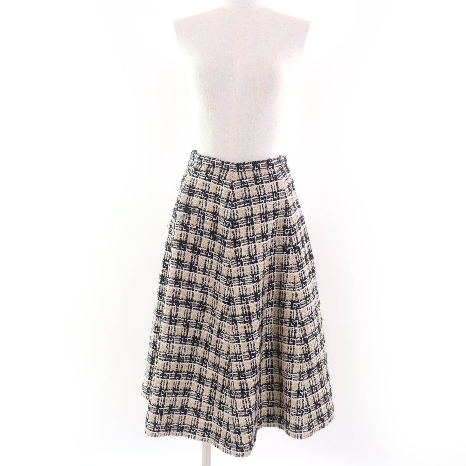 Gucci Gucci Gucci Tweed Cotton Skirt Cotton Skirts 652126 Size ONE SIZE - 2 Thumbnail