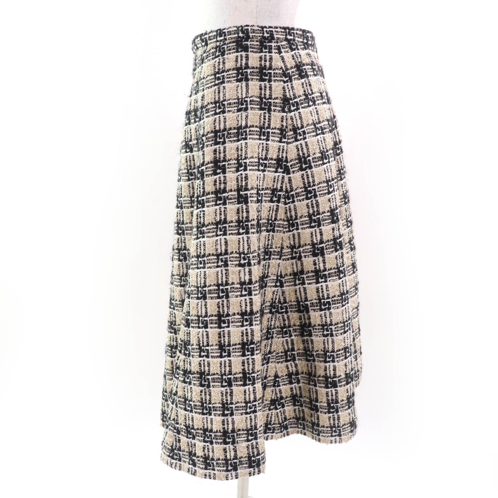 Gucci Gucci Gucci Tweed Cotton Skirt Cotton Skirts 652126 Size ONE SIZE - 3 Thumbnail