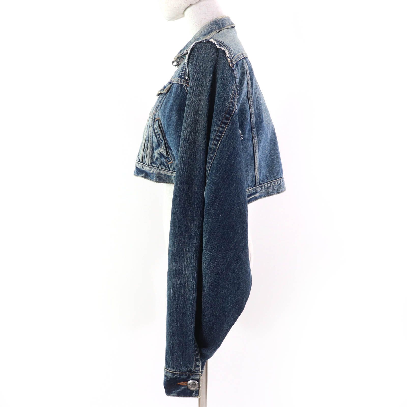 Other Other Maison MIHARA YASUHIRO Denim Jacket Cotton Denim Jacket Cotton Outerwear B14BL063 Size ONE SIZE - 2 Thumbnail