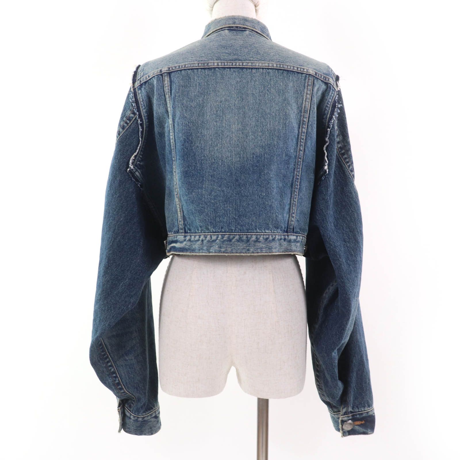 Other Other Maison MIHARA YASUHIRO Denim Jacket Cotton Denim Jacket Cotton Outerwear B14BL063 Size ONE SIZE - 3 Thumbnail