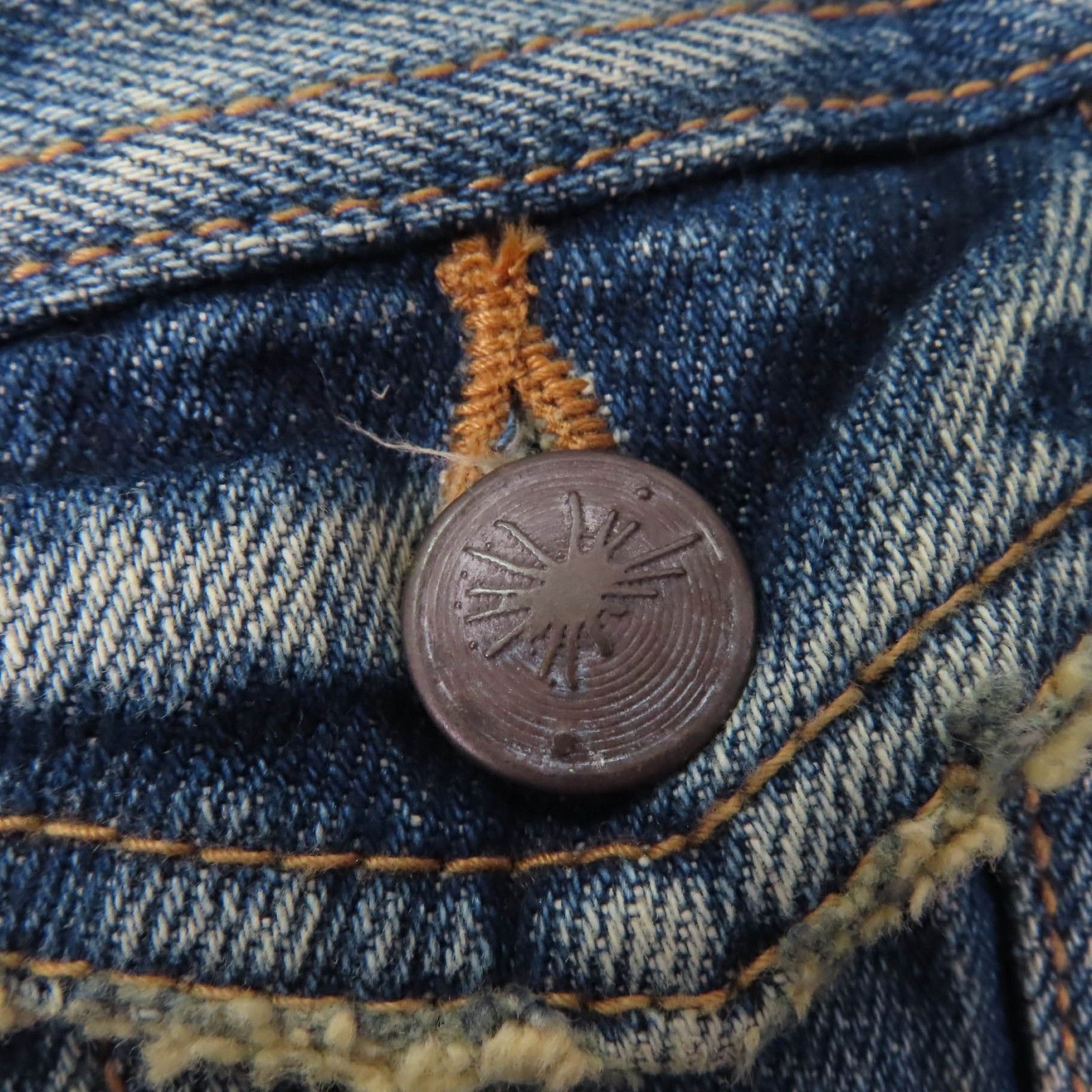 Other Other Maison MIHARA YASUHIRO Denim Jacket Cotton Denim Jacket Cotton Outerwear B14BL063 Size ONE SIZE - 7 Thumbnail