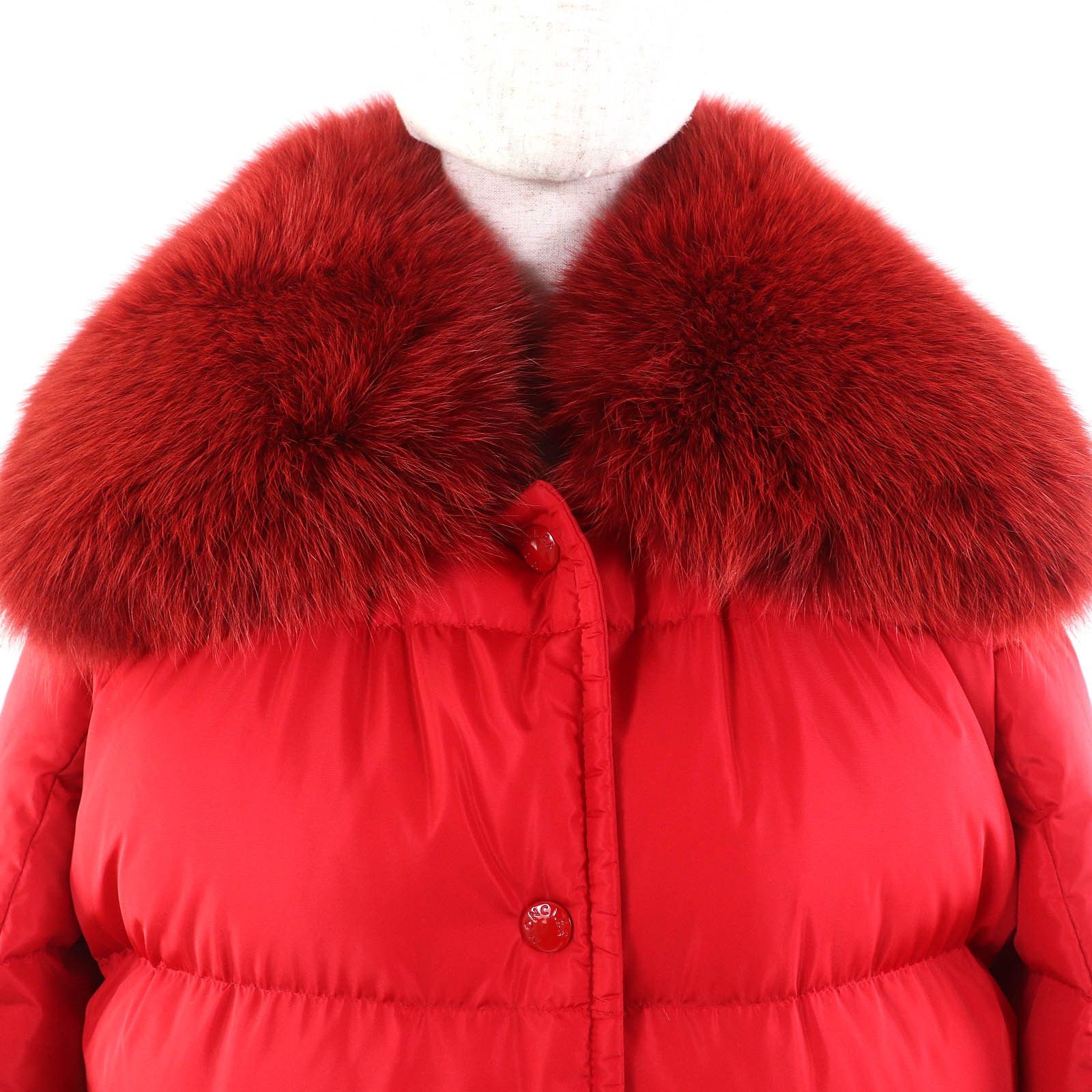 Moncler Moncler Moncler MESANGE Down Coat Natural Material Outerwear Size ONE SIZE - 4 Thumbnail