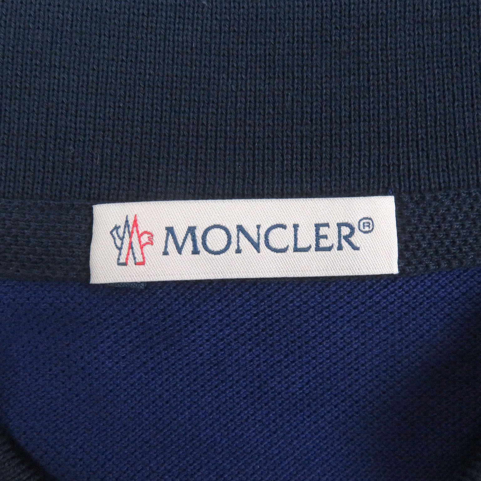 Moncler Moncler Moncler Polo Shirt Cotton Polo Shirt Cotton Tops Size ONE SIZE - 6 Thumbnail