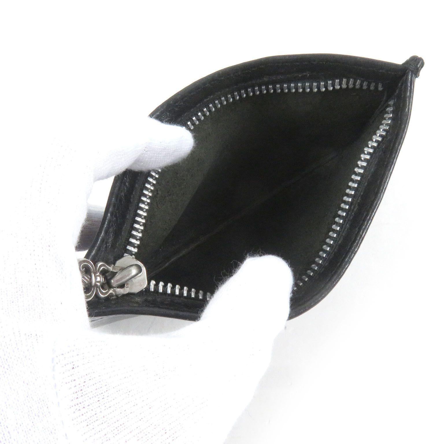 Chrome Hearts Other Chrome Hearts Purse #2 ZPR CHNG PURSE Dagger Leather Purse Leather Coin Case Size ONE SIZE - 6 Thumbnail