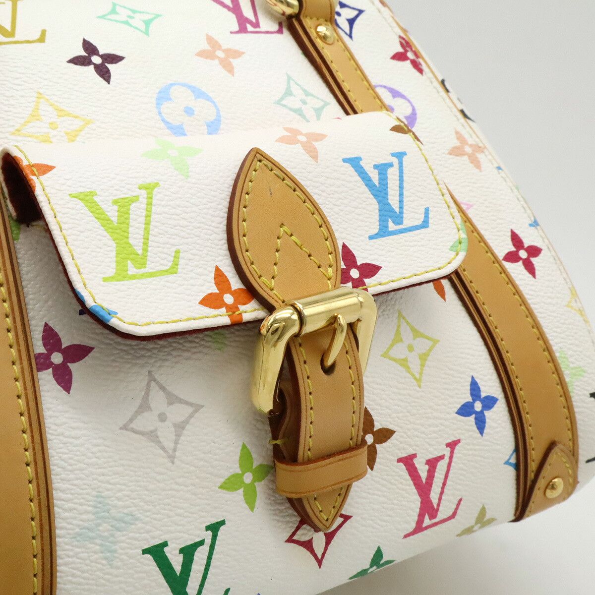 Louis Vuitton Louis Vuitton Louis Vuitton Priscilla Monogram Handbag Canvas Handbag M40096 Size ONE SIZE - 8 Thumbnail