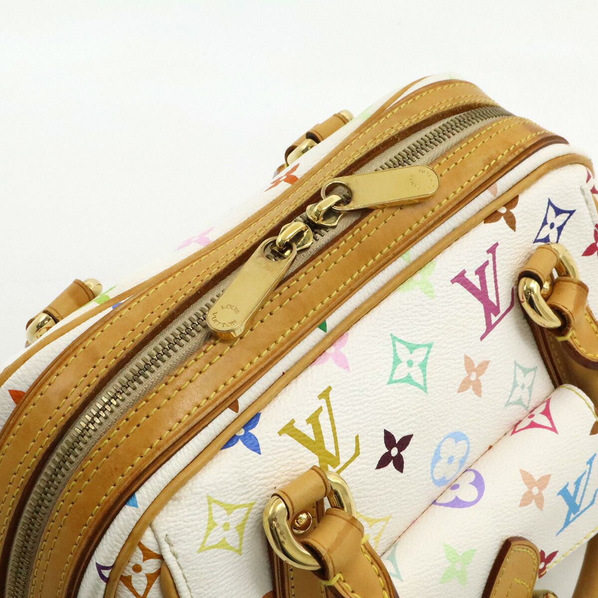 Louis Vuitton Louis Vuitton Louis Vuitton Priscilla Monogram Handbag Canvas Handbag M40096 Size ONE SIZE - 5 Thumbnail