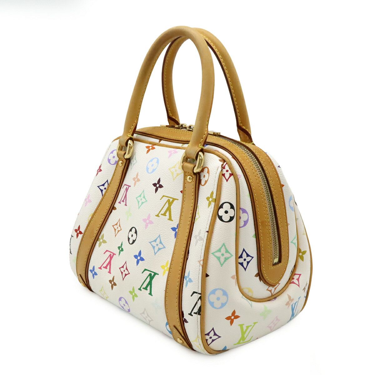 Louis Vuitton Louis Vuitton Louis Vuitton Priscilla Monogram Handbag Canvas Handbag M40096 Size ONE SIZE - 2 Thumbnail