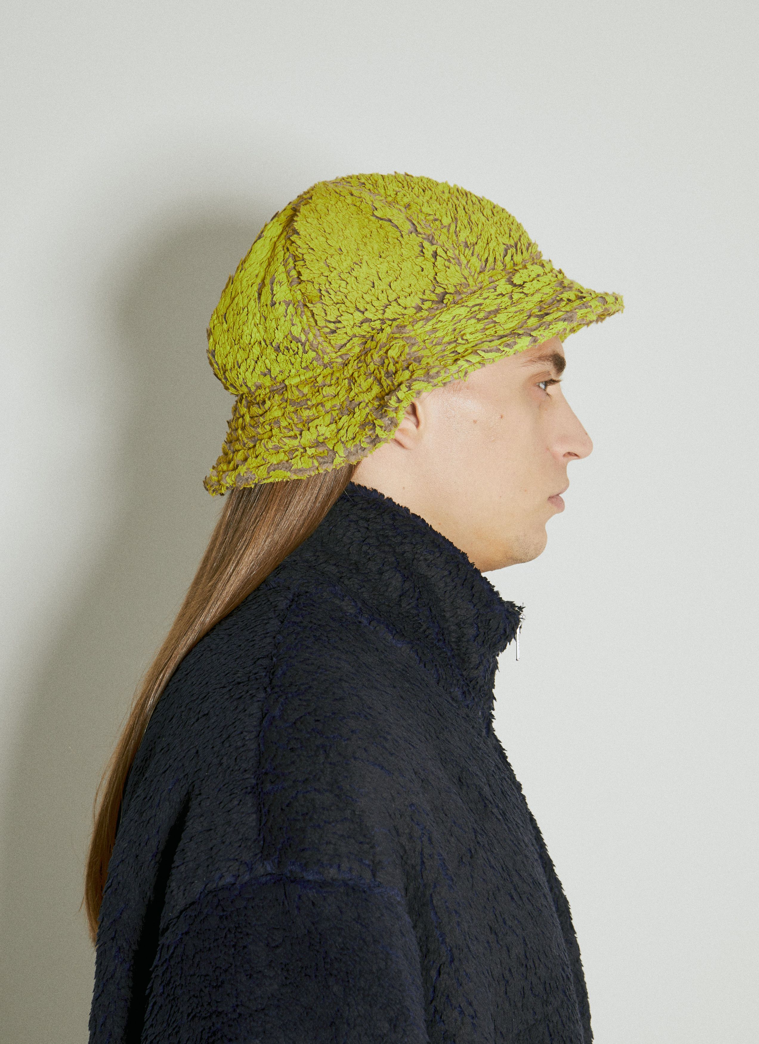Song For The Mute Painted Fleece Bucket Hat Size ONE SIZE - 3 Thumbnail
