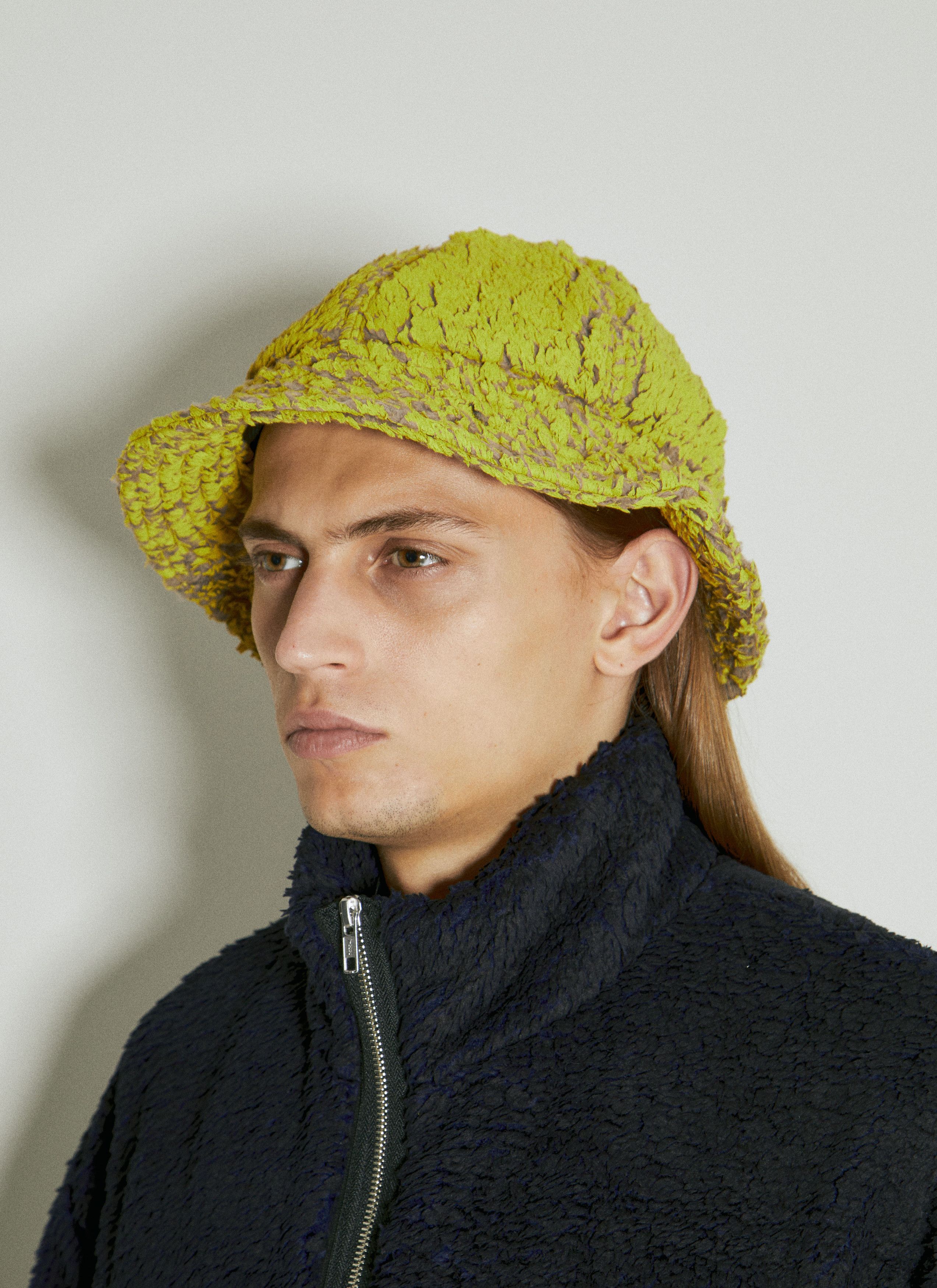 Song For The Mute Painted Fleece Bucket Hat Size ONE SIZE - 2 Thumbnail