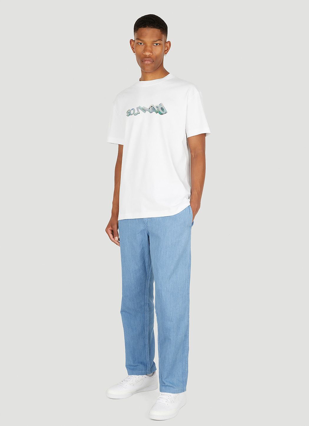 Soulland Tilting Logo T-Shirt Size US XL / EU 56 / 4 - 2 Thumbnail